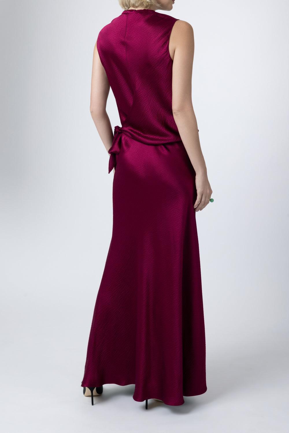 Taos Dress - Ruby-PINK-P-CLOTHINGDRESSGOWN-PETER COHEN