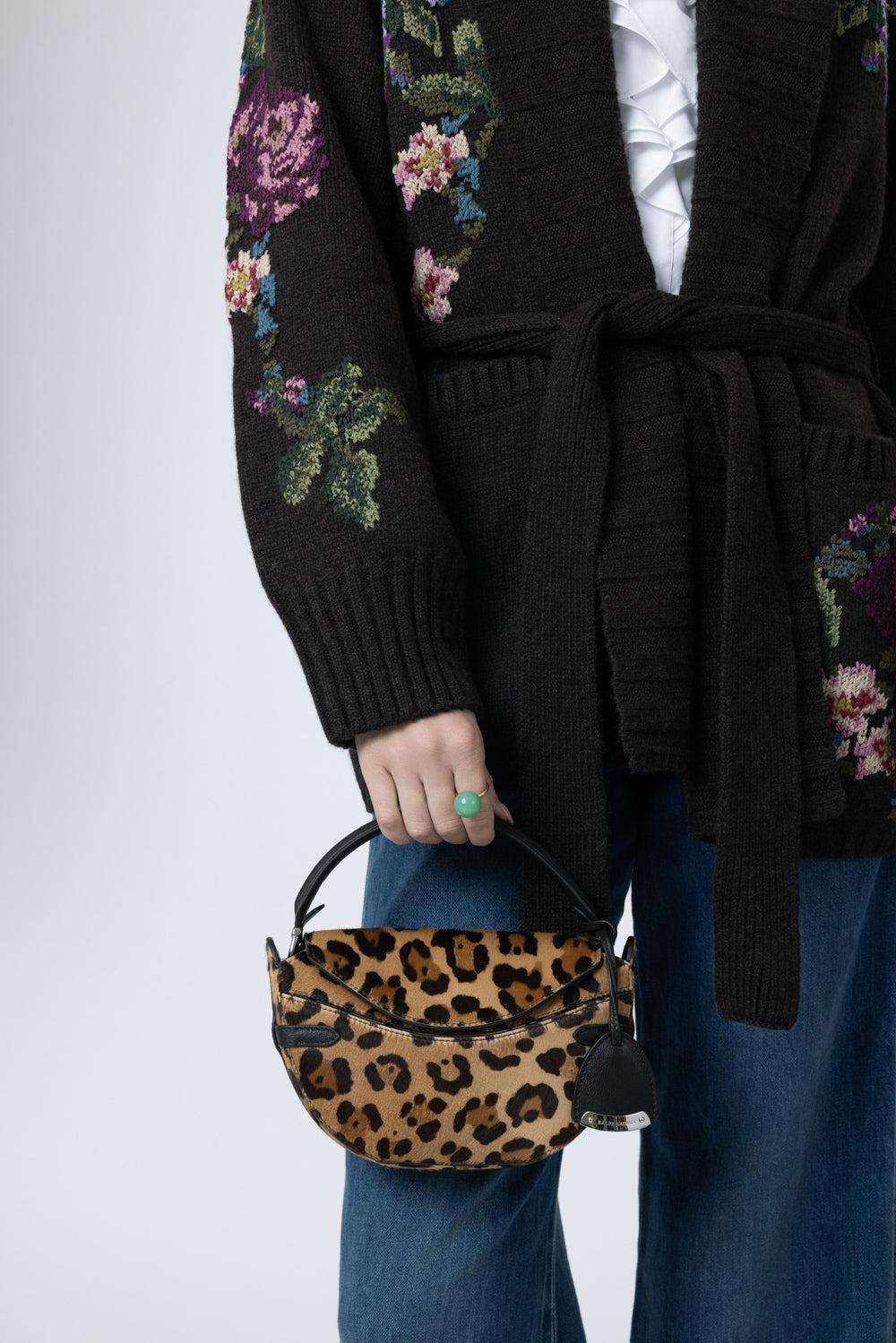 The Ralph Haircalf Mini Crossbody Bag-ANIMAL-HANDBAGTOP HANDLE-RALPH LAUREN 