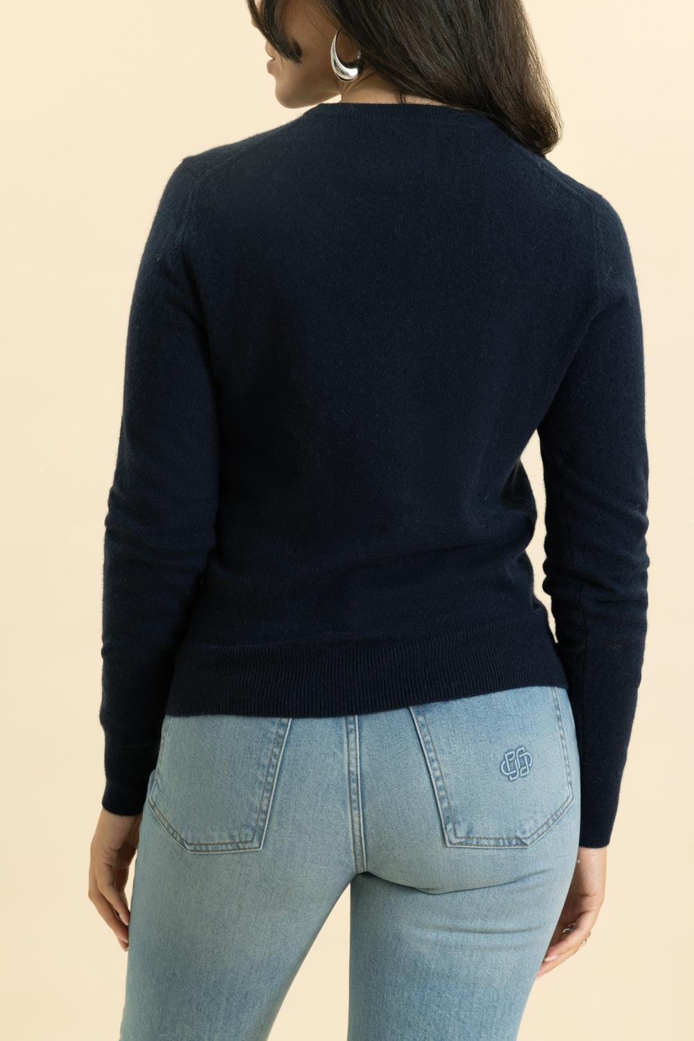 Vitamin Sea Crewneck-NAVY-XS-CLOTHINGTOPSWEATER-LINGUA FRANCA