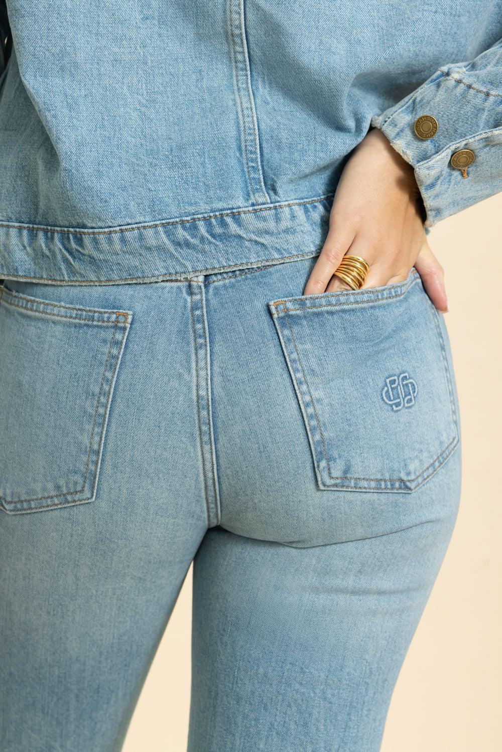 Zoe Crop Pant-CNYISLND-26-CLOTHINGPANTDENIM-SIMKHAI
