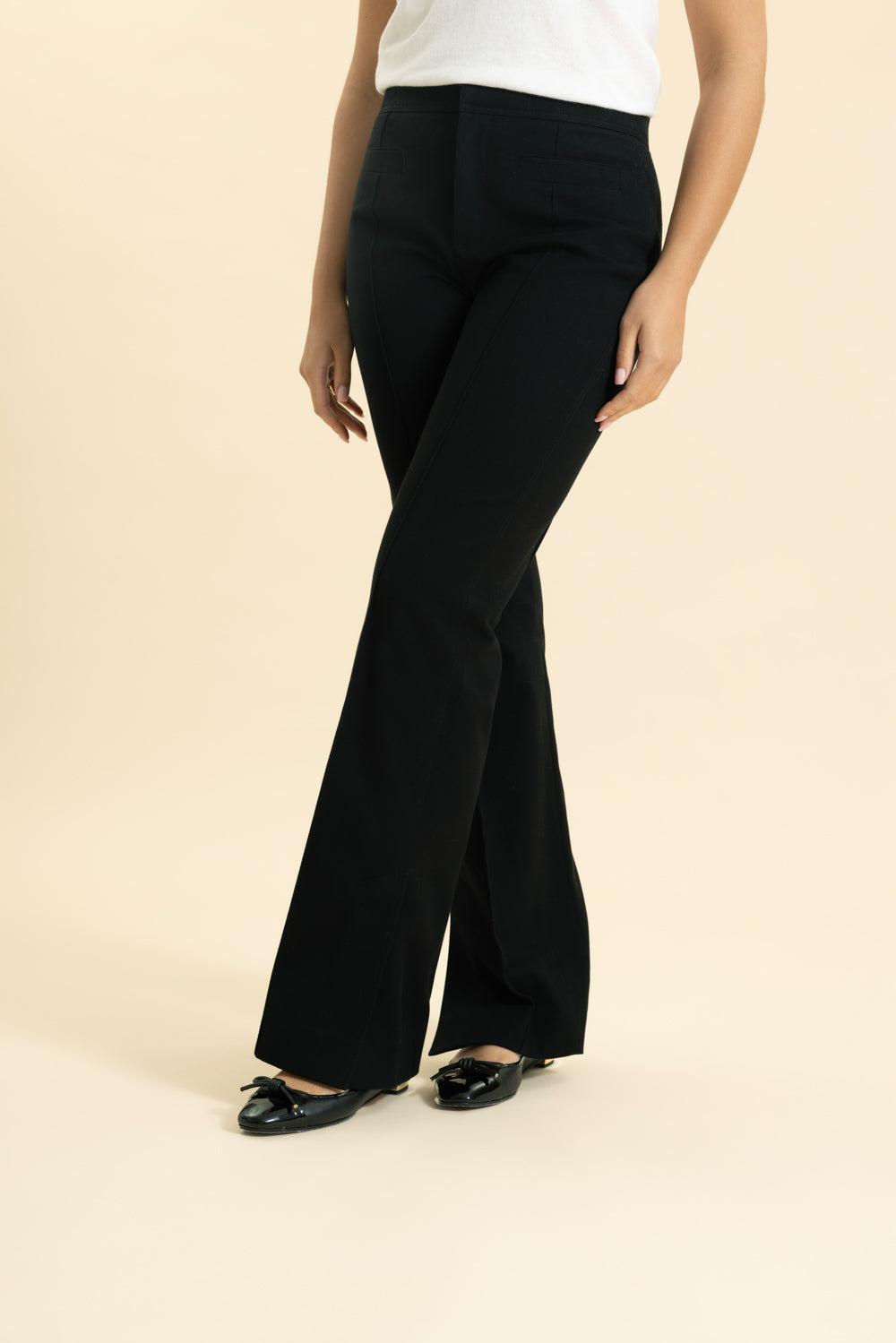 Tailored Cavalry Pant-BLACK-38-CLOTHINGPANTCASUAL-CHLOÉ