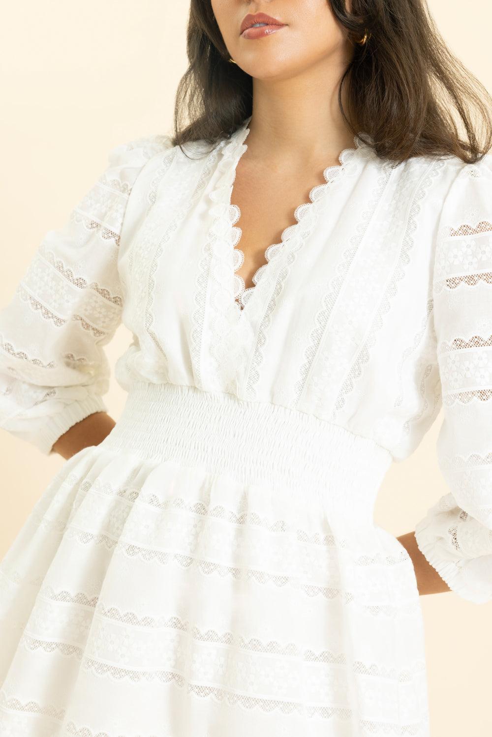 Mara De Plata Dress-WHITE-XS-CLOTHINGDRESSCASUAL-WAIMARI