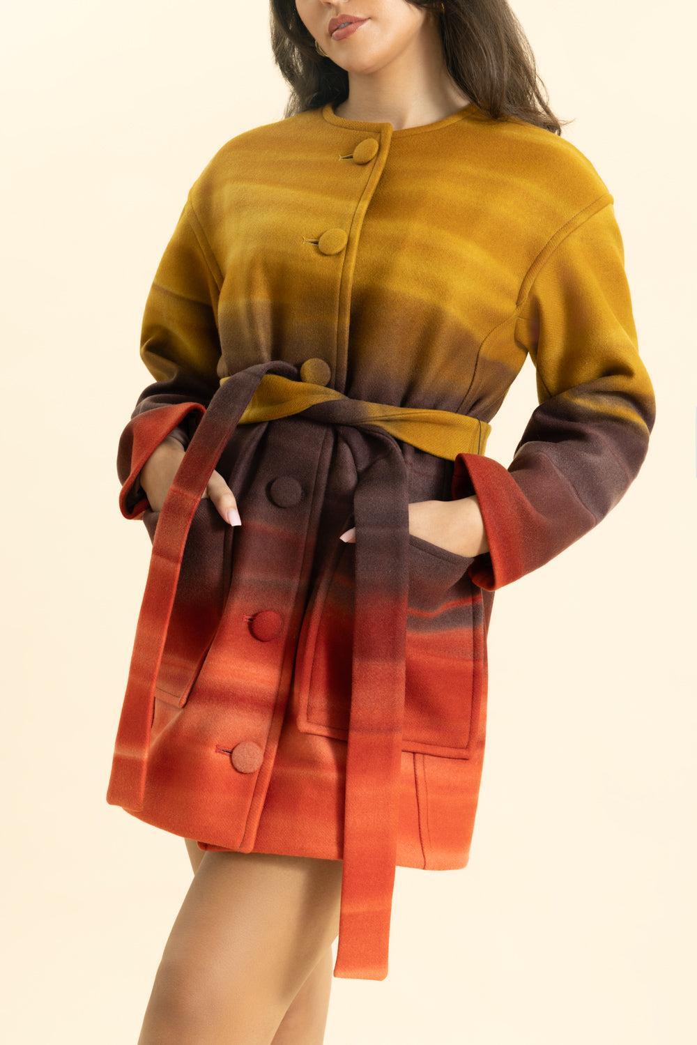 Ambrose Wool Coat-AGATE-P-CLOTHINGCOATLONG-ULLA JOHNSON
