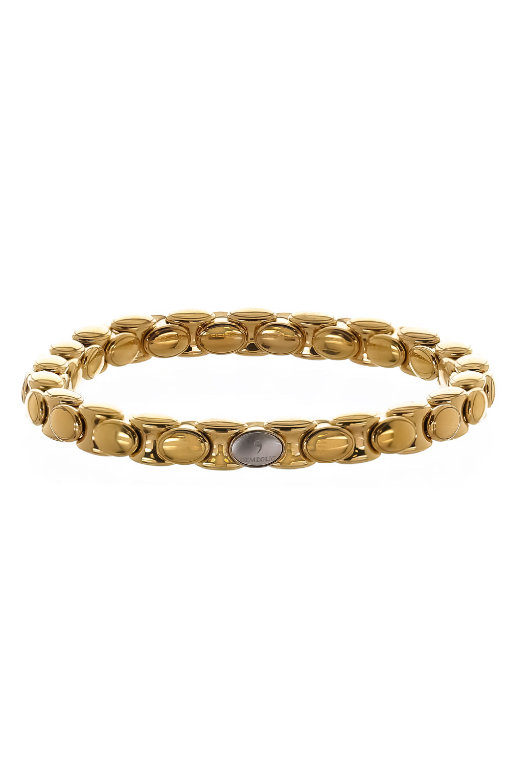 One Station Plated Anaconda Stretch Bracelet
