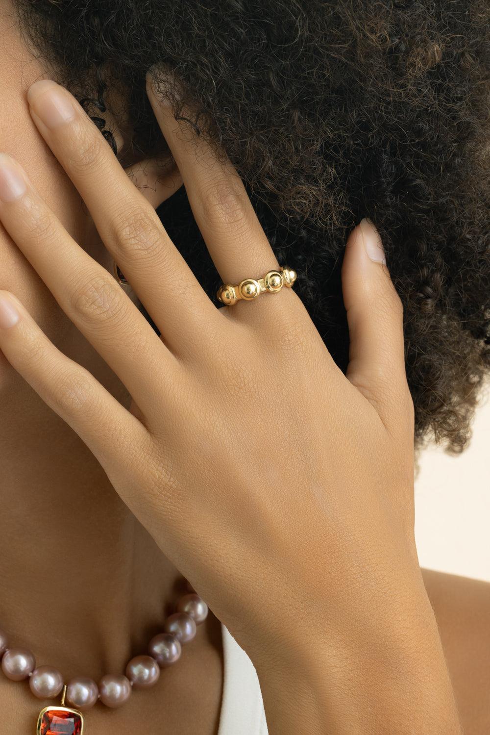 Medium Pop Vic Ring-YELLOW GOLD-6.5-JEWELRYFINE JEWELRING-JADE RUZZO