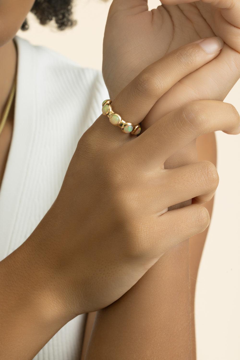 Mango Moonstone Large Vic Ring-YELLOW GOLD-6.5-JEWELRYFINE JEWELRING-JADE RUZZO