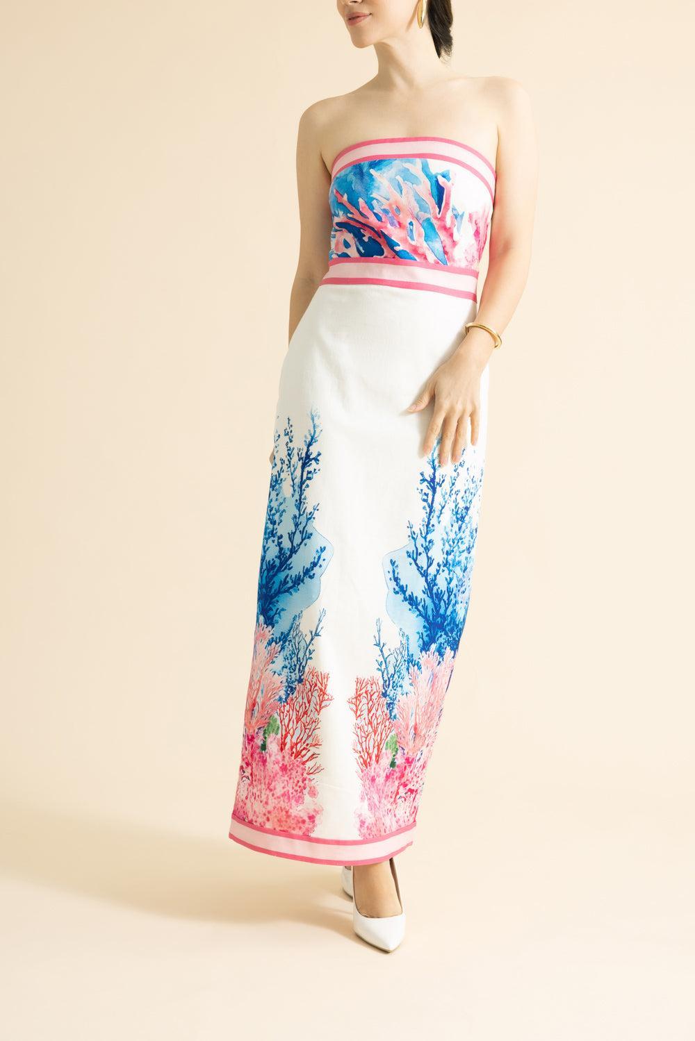 Celia Dress-ANTQCORL-2-CLOTHINGDRESSCASUAL-ASTON STUDIO