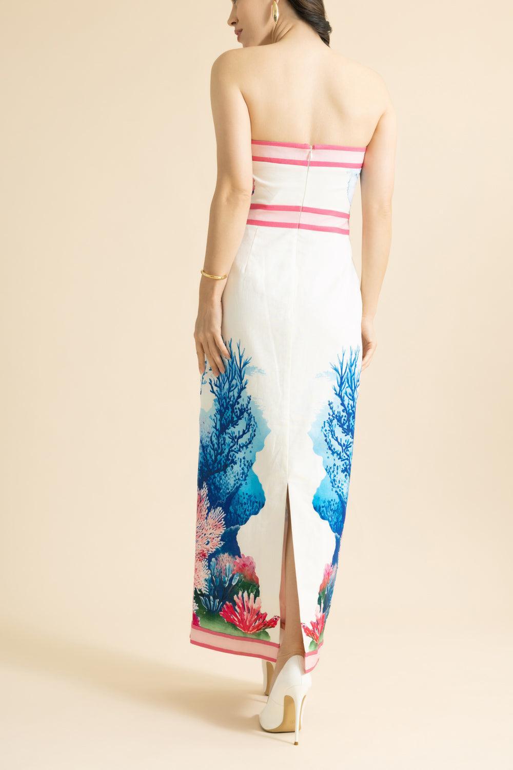 Celia Dress-ANTQCORL-2-CLOTHINGDRESSCASUAL-ASTON STUDIO