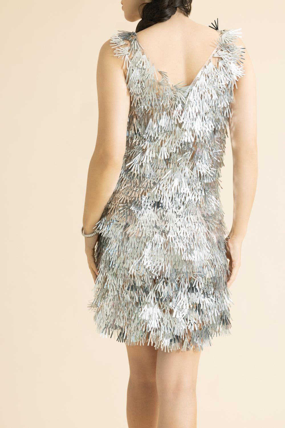 Mini Assembly Dress-TRNSPRNT-36-CLOTHINGDRESSCOCKTAIL-RABANNE