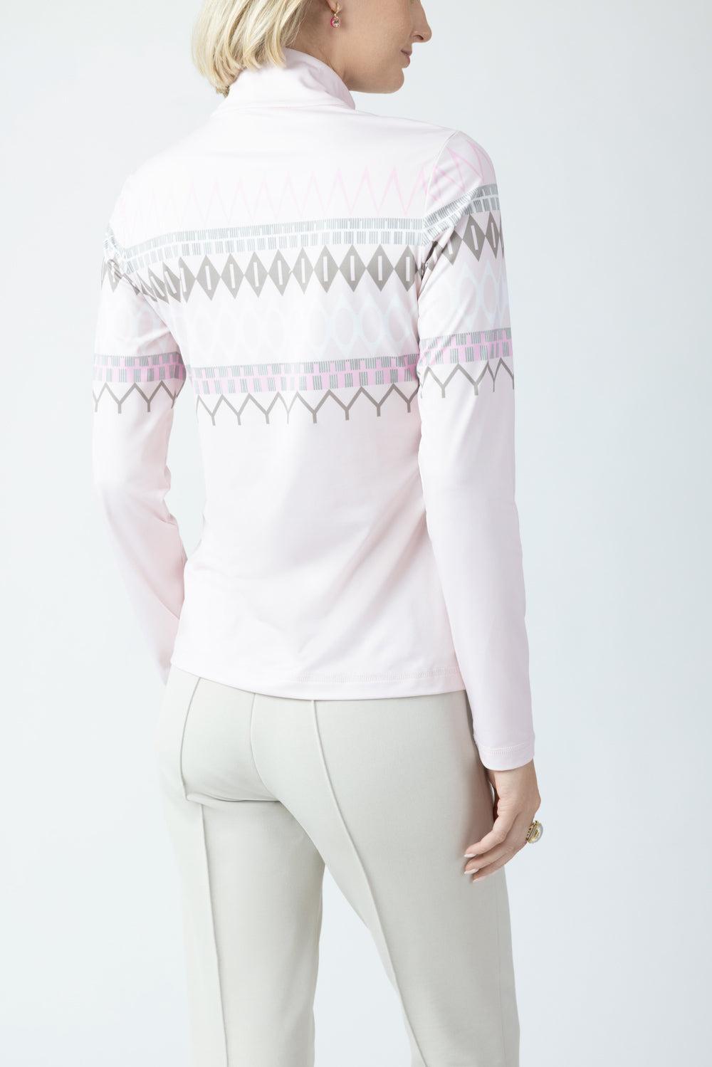  Beline Turtleneck Blouse-PINK-4-CLOTHINGTOPT-SHIRT-BOGNER 