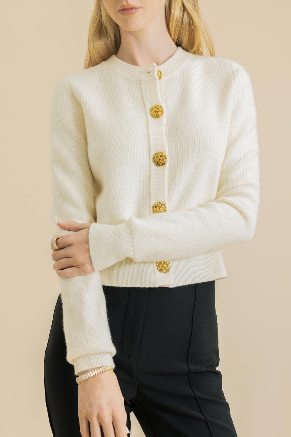 Ellery Cardigan-WHITE-XS-CLOTHINGTOPCARDIGAN-CARA CARA