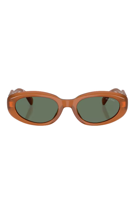 Retro Oval Frame Sunglasses