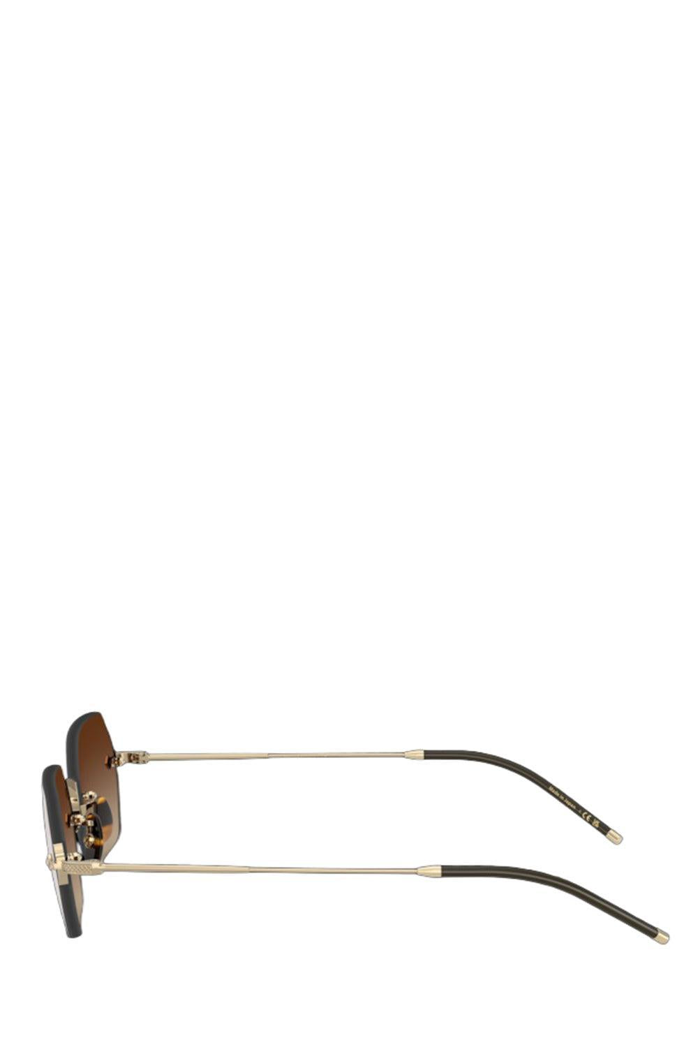 TK-13 Sun Hex Mirror Sunglasses-GLDDKBRN-ACCESSORIESUNGLASSES-OLIVER PEOPLES