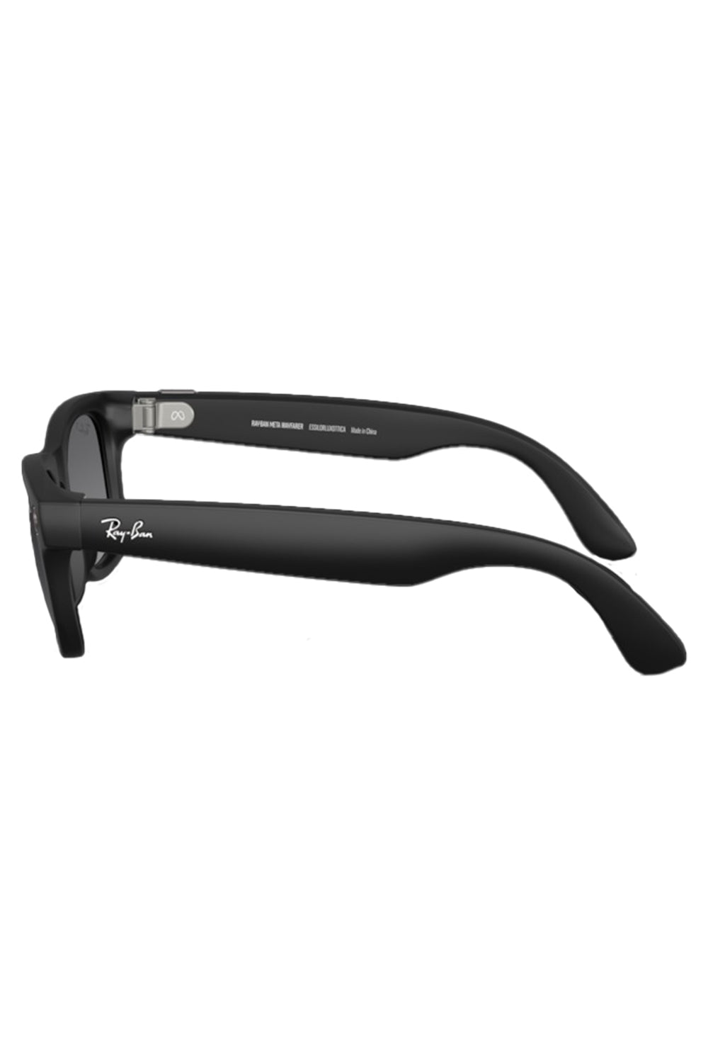 Meta Wayfarer Sunglasses - Matte Black Gradient Graphite-BLACK-ACCESSORIESUNGLASSES-RAY-BAN