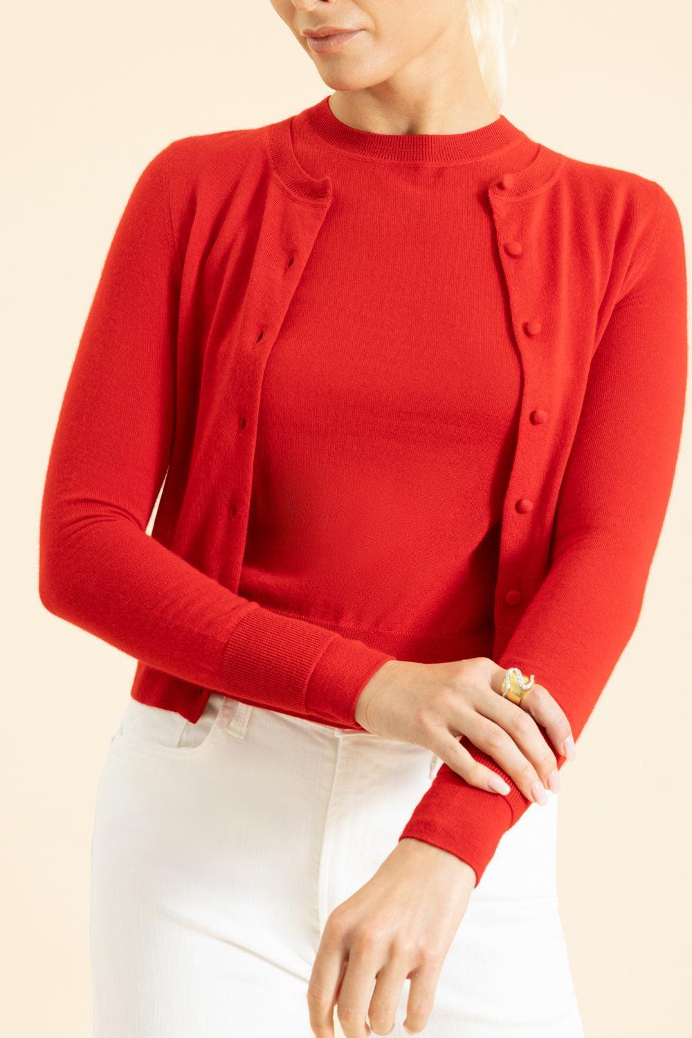 Worth Cardigan-POPPY-XS-CLOTHINGTOPCARDIGAN-ADAM LIPPES
