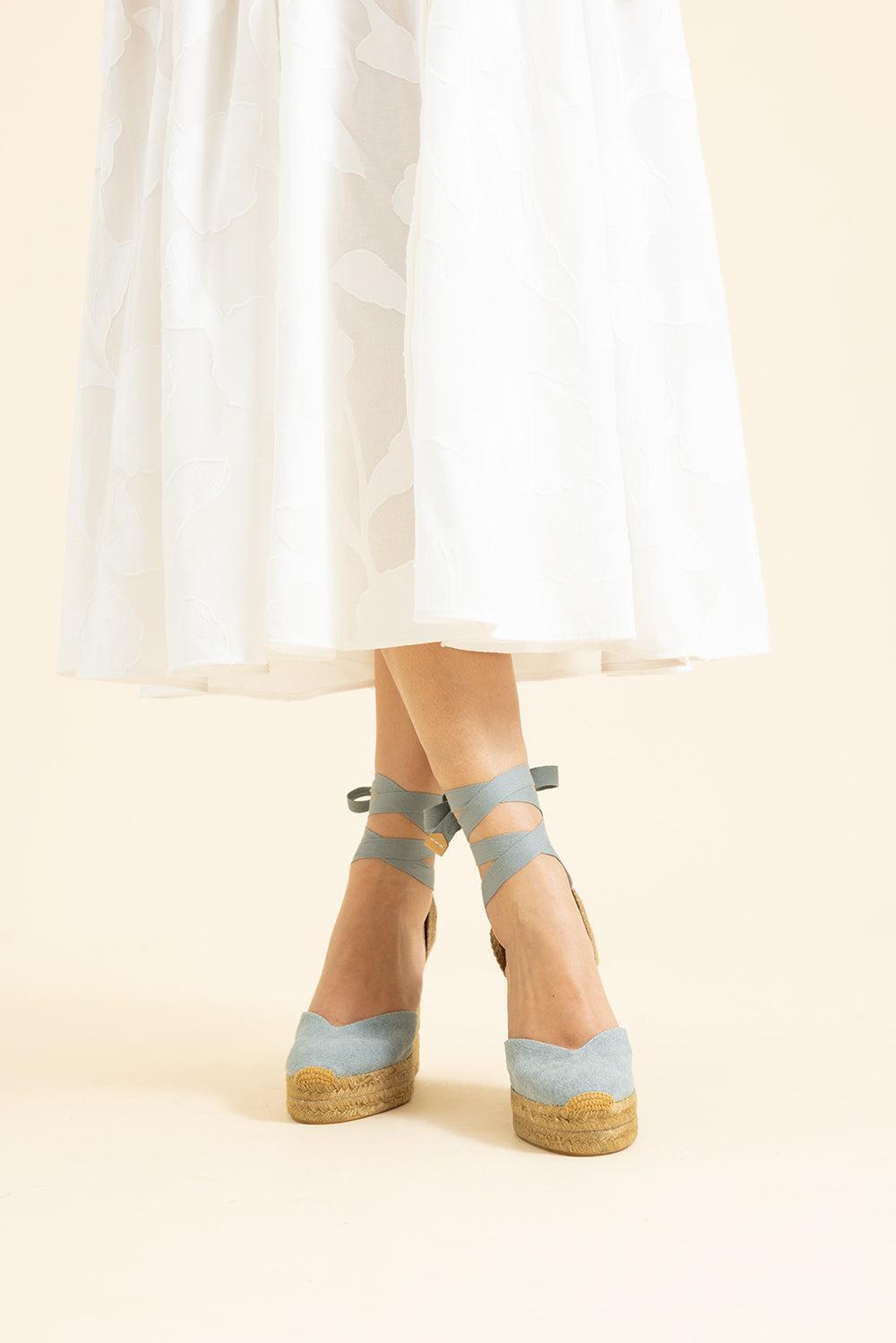 Chiara Wedge Sandal - Aqua-BLUE-36-SHOESANDAL-CASTANER