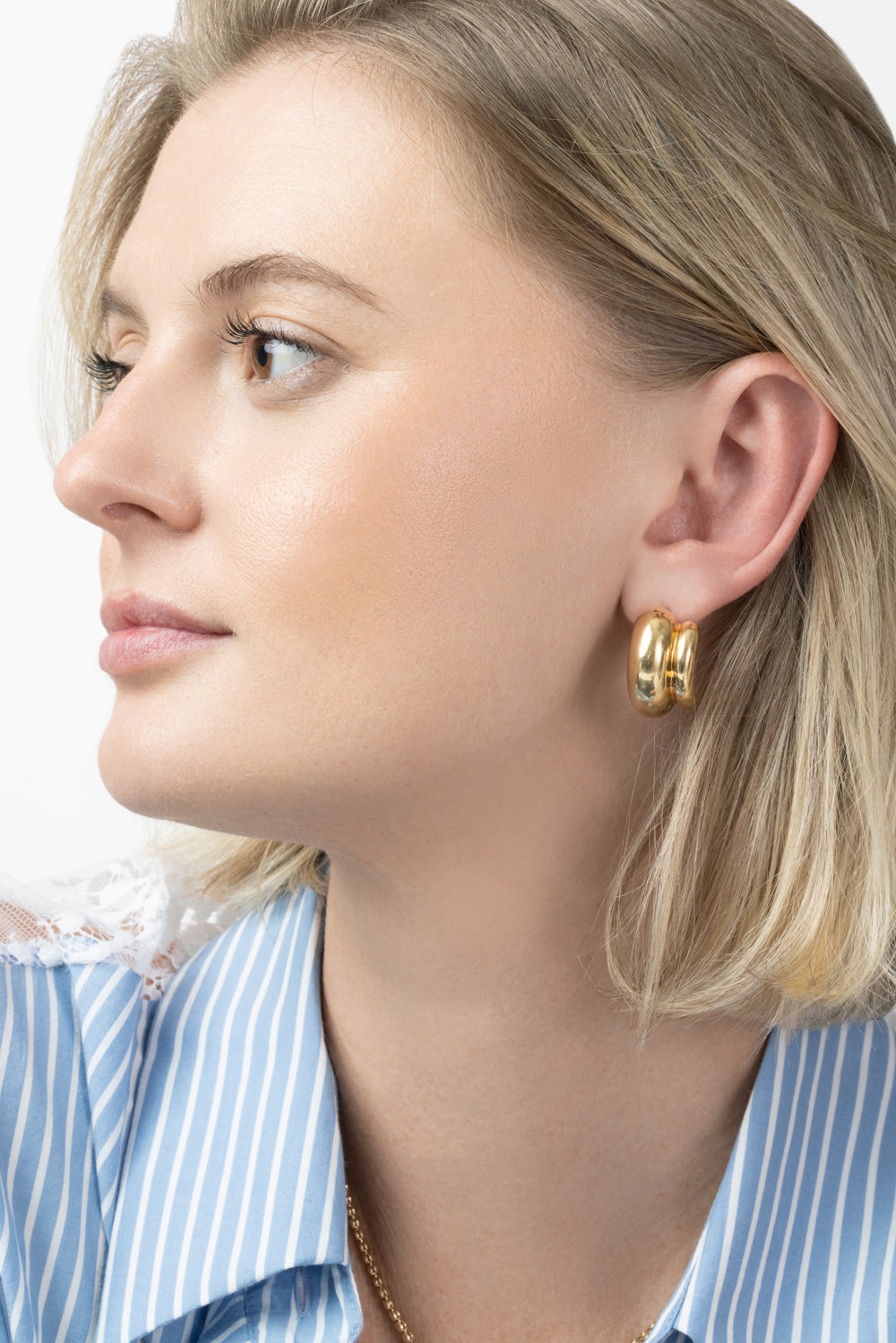  Two Row Earrings-YELLOW GOLD-JEWELRYFINE JEWELEARRING-SOFIA LAROUSSI 