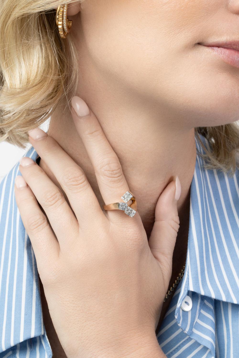  Diamond Trio Ring-YELLOW GOLD-6-JEWELRYFINE JEWELRING-SOFIA LAROUSSI 