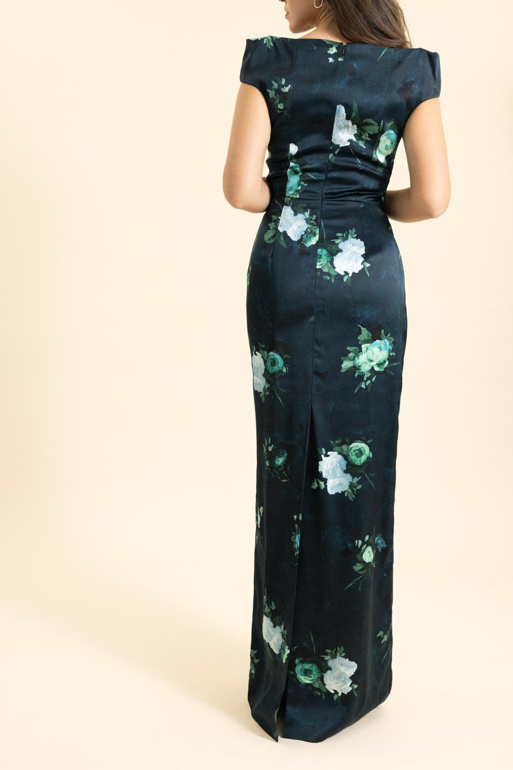 Short Sleeve Gown-ABSTRSNV-2-CLOTHINGDRESSGOWN-ERDEM