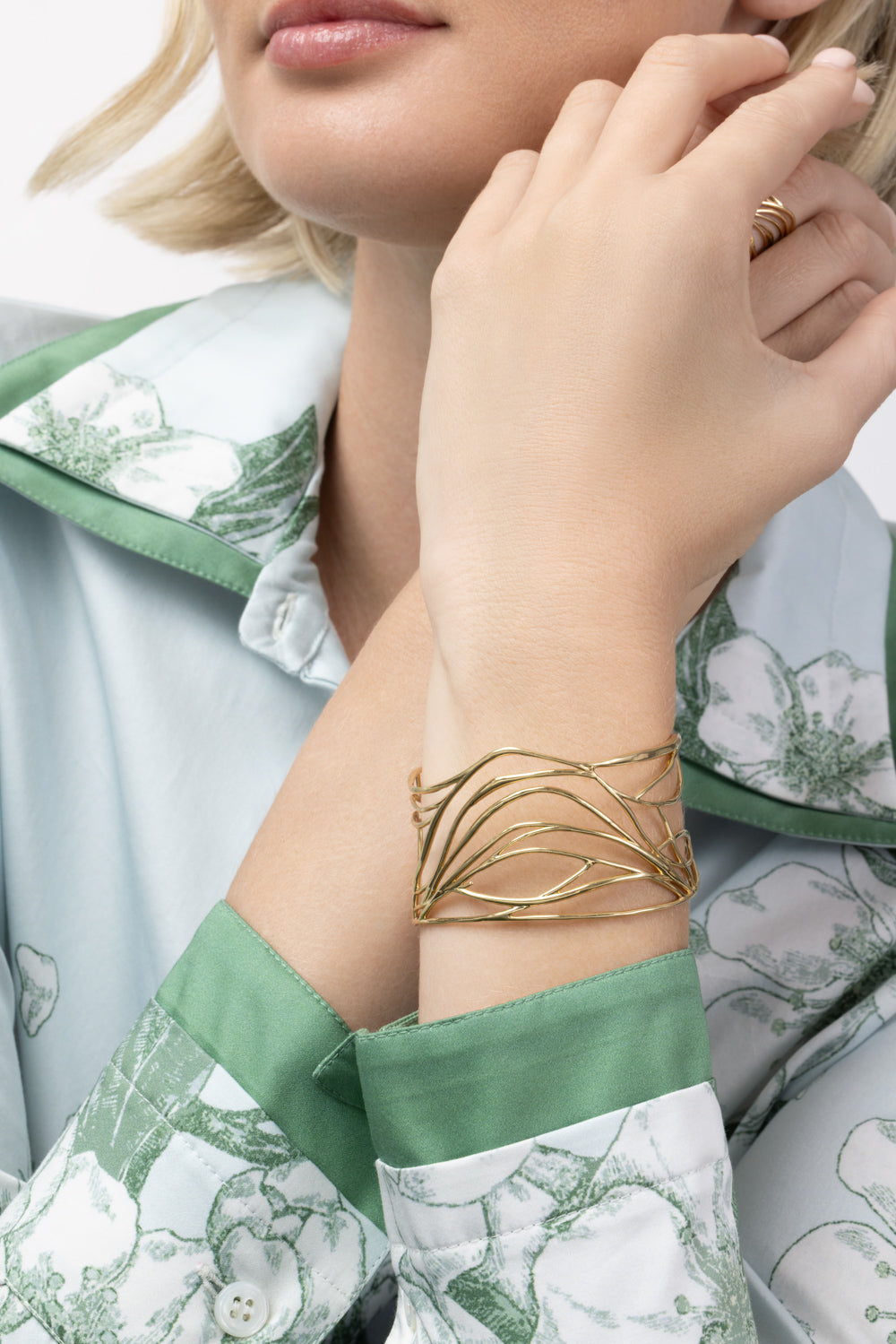 Liana Bracelet-YELLOW GOLD-JEWELRYFINE JEWELBRACELET O-GAYA JOYAS 