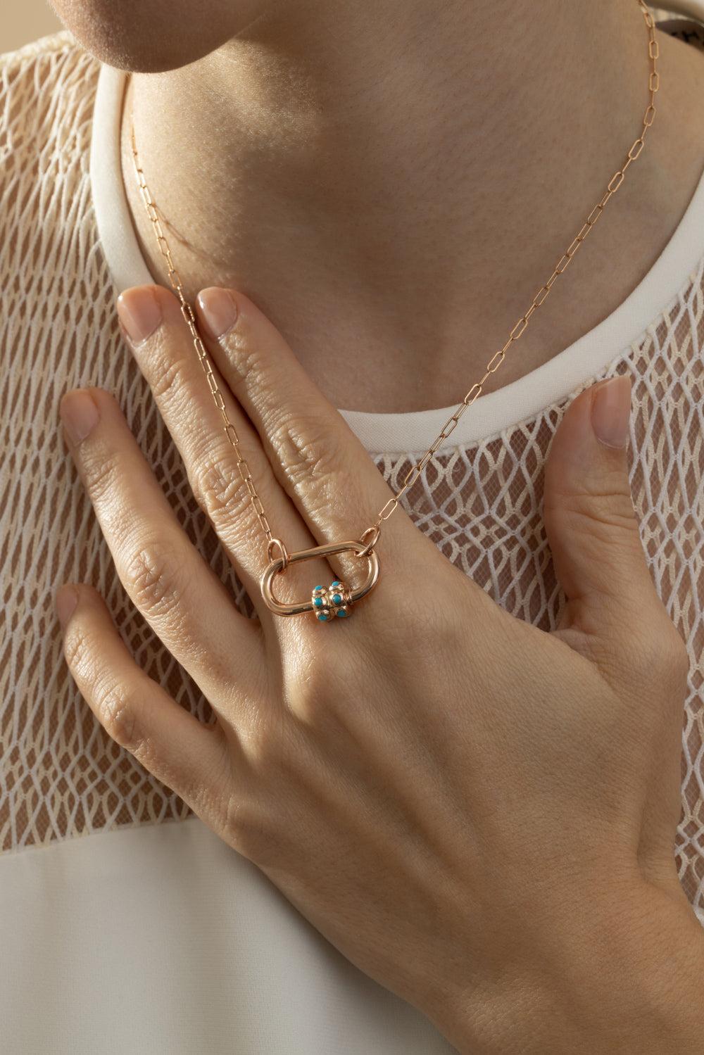 Old World Chain-ROSE GOLD-18-JEWELRYFINE JEWELNECKLACE O-MARLA AARON