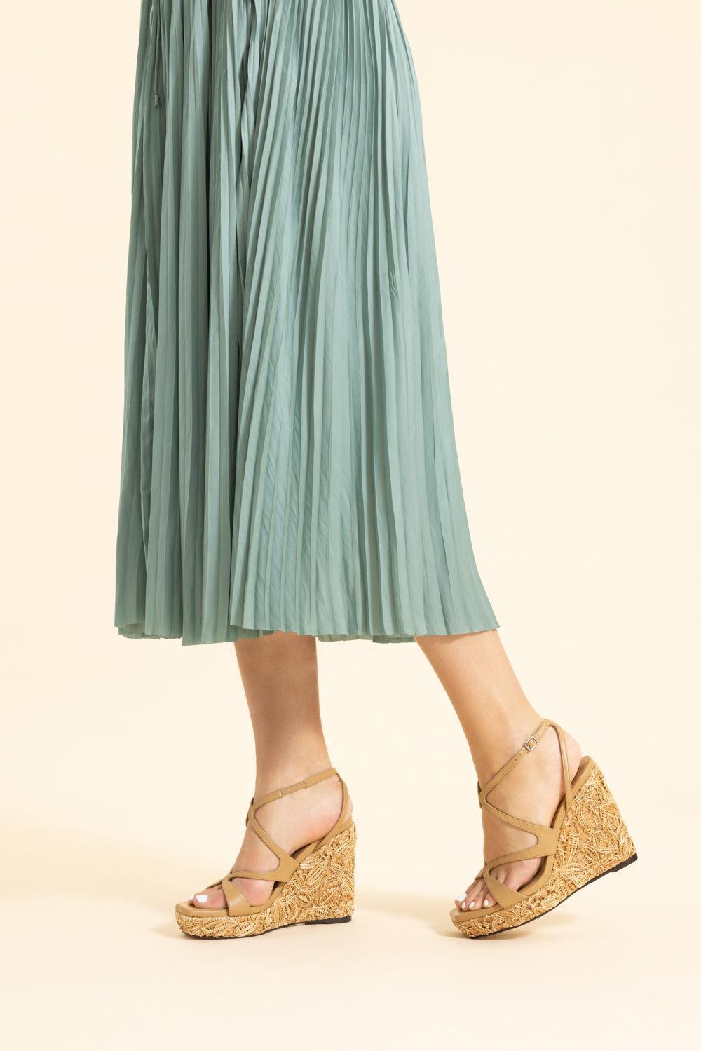 Ayla Wedge 85-CAPPU/NT-36.5-SHOESANDAL-JIMMY CHOO