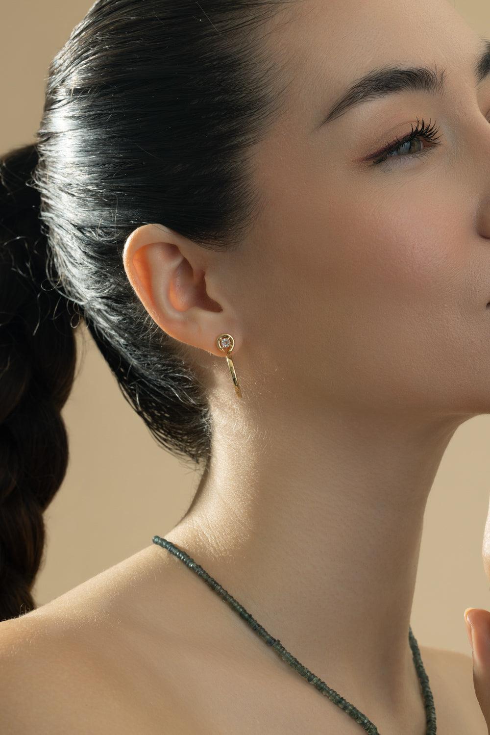 The Twist Large Infinity Hoop Earrings-YELLOW GOLD-JEWELRYFINE JEWELEARRING-MONICA RICH KOSANN