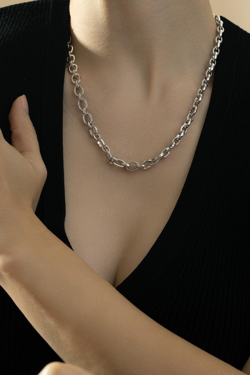 Five Charm Audrey Necklace-SILVER-18-JEWELRYFINE JEWELNECKLACE O-MONICA RICH KOSANN