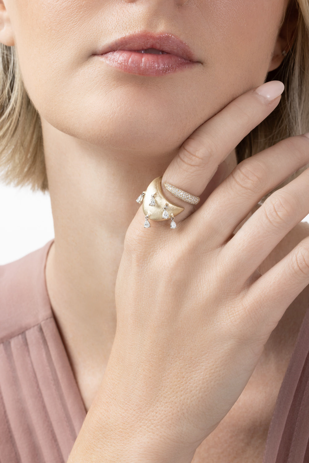 Diamond Dune Pampille Ring-YELLOW GOLD-6.25/54-JEWELRYFINE JEWELRING-RAINBOW K