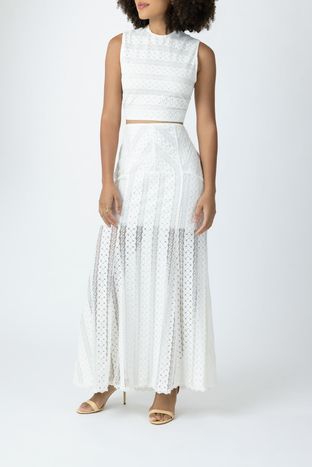 Elya Lace Long Skirt-WHITE-XS-CLOTHINGSKIRTMAXI-CHARO RUIZ IBIZA