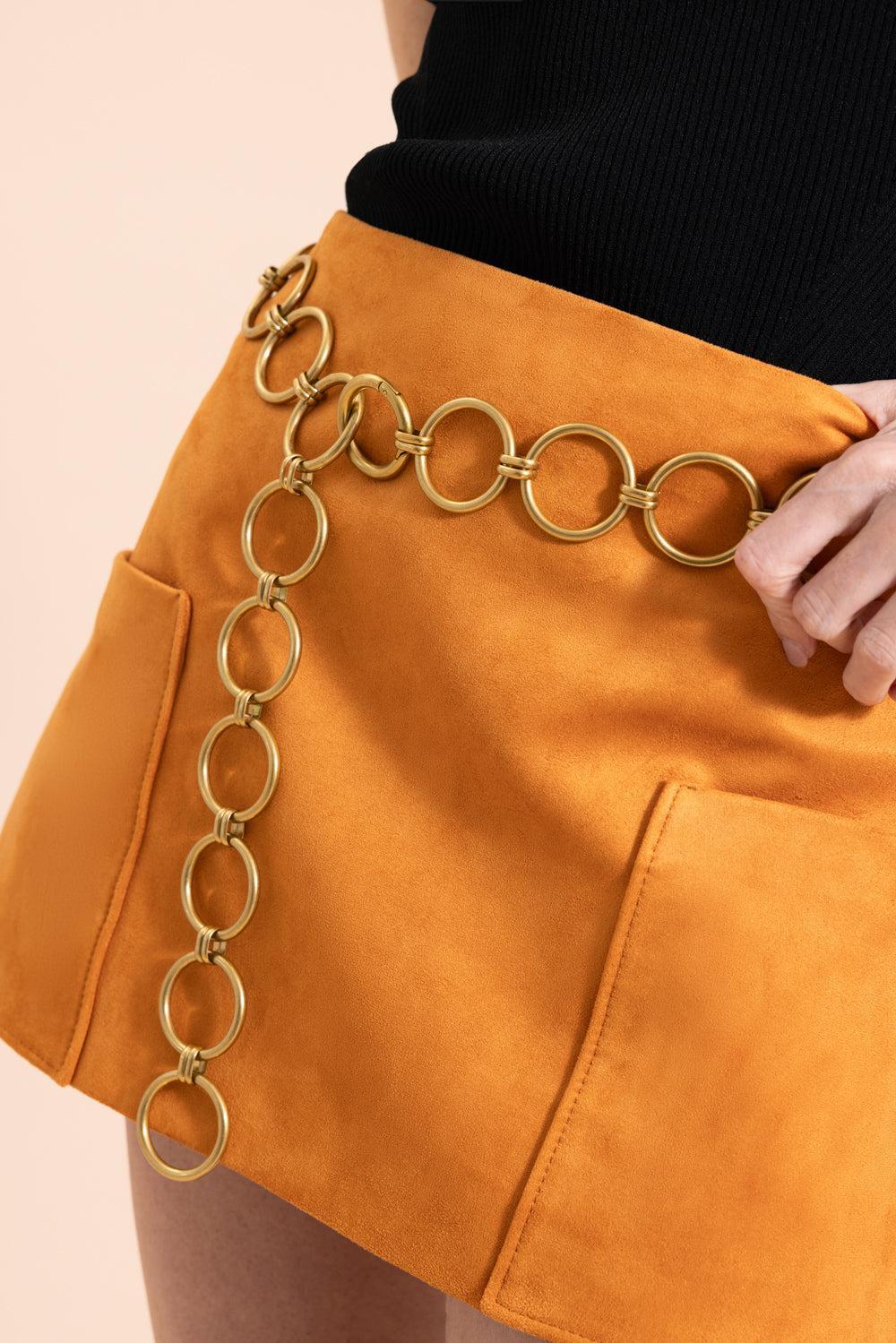 Nita Suede Skirt-SIENNA-XS-CLOTHINGSKIRTMINI-ALEXIS