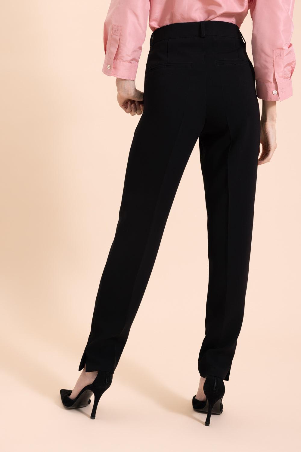 Signature Straight Pant-BLACK-32-CLOTHINGPANTSLIM FIT-MAISON COMMON