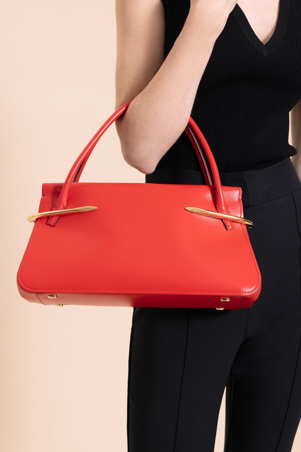 Medium Pinch Handbag-DEEP RED-HANDBAGTOP HANDLE-GIVENCHY