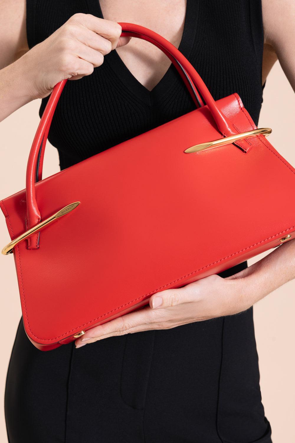 Medium Pinch Handbag-DEEP RED-HANDBAGTOP HANDLE-GIVENCHY