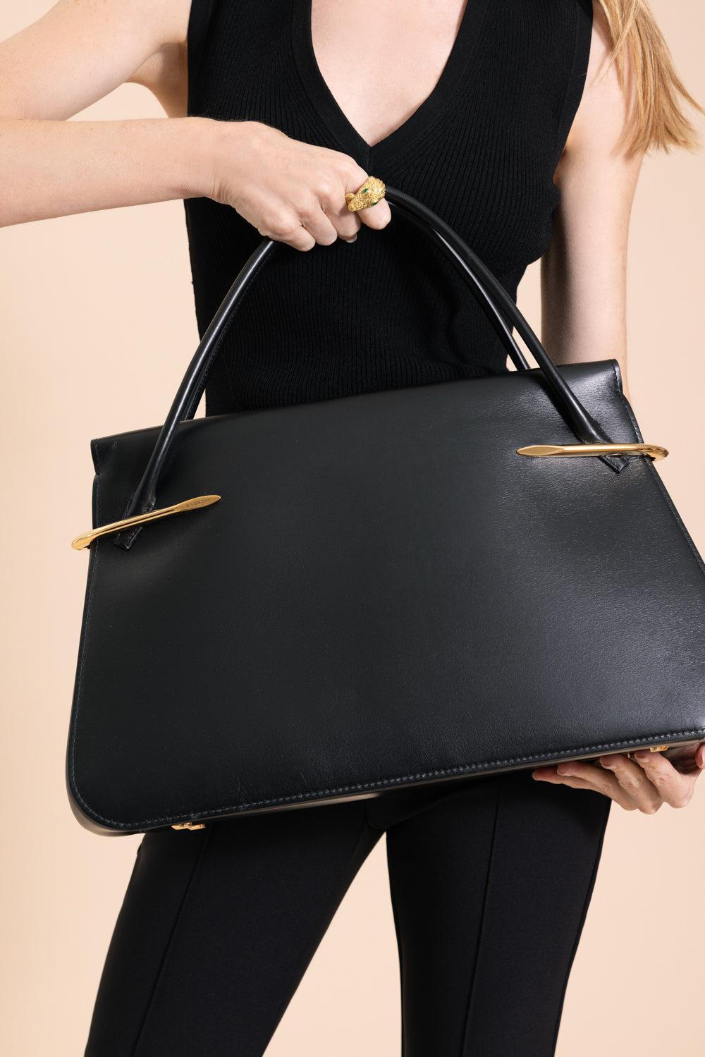 Large Pinch Bag-BLACK-HANDBAGTOP HANDLE-GIVENCHY