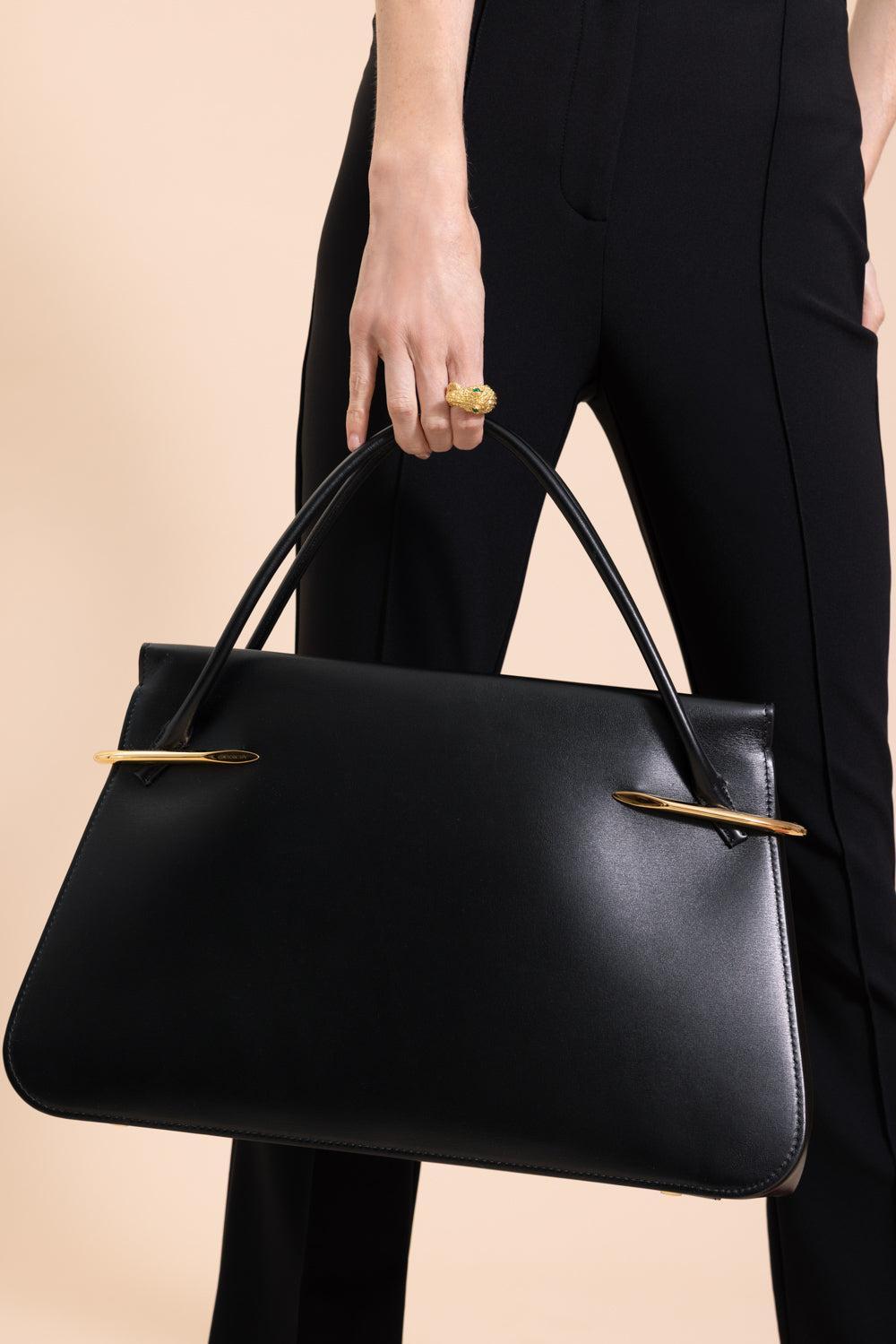 Large Pinch Bag-BLACK-HANDBAGTOP HANDLE-GIVENCHY