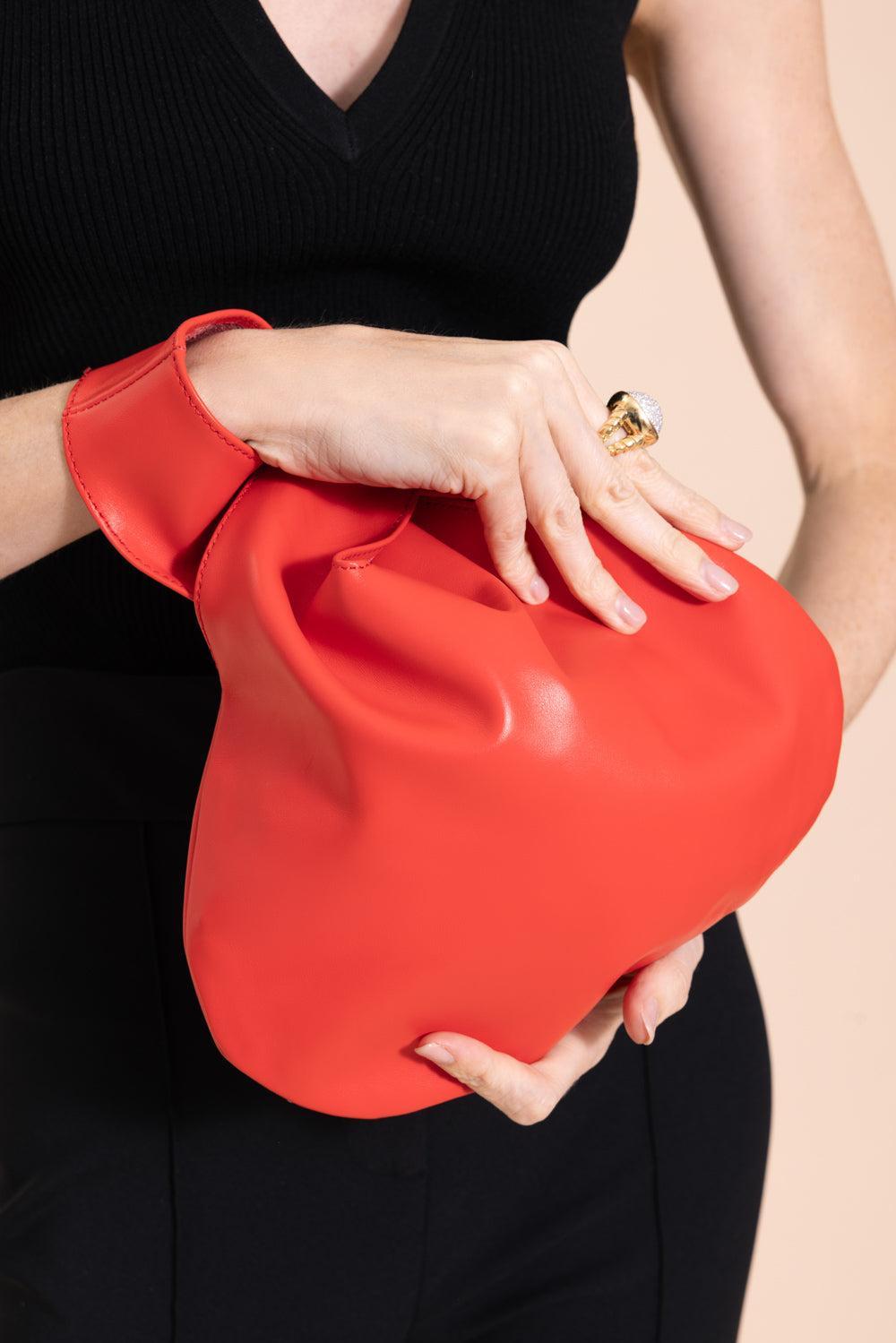 Nexus Clutch - Red Hot Apple Cider-RDHTCDR-HANDBAGCLUTCHES-MARY SMALLWOOD