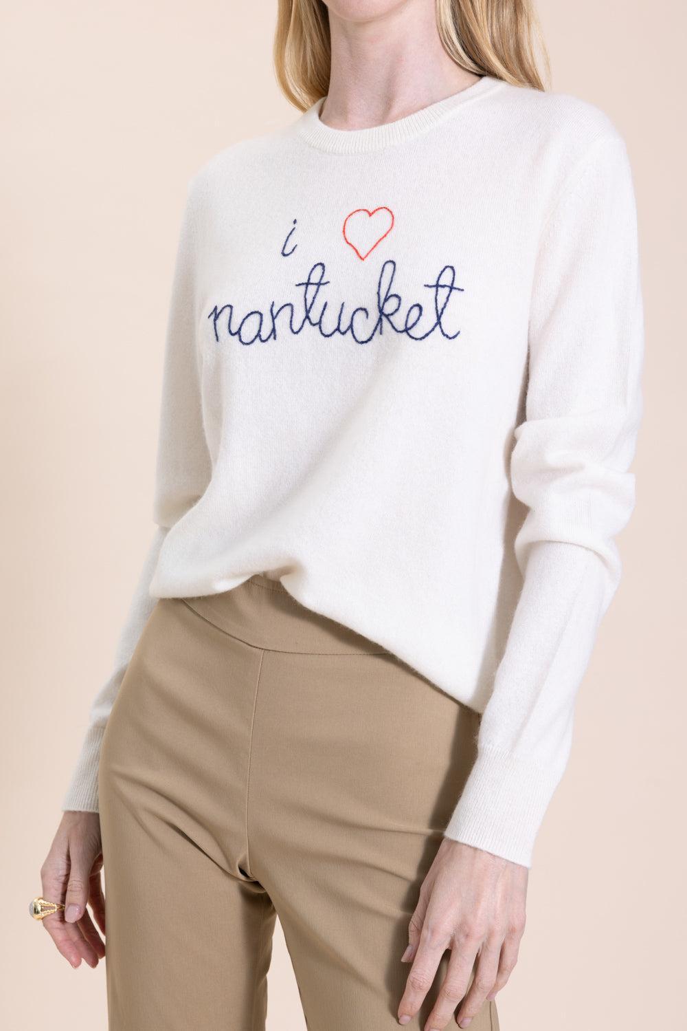 I Love Nantucket Crewneck-CREAM-XS-CLOTHINGTOPSWEATER-LINGUA FRANCA