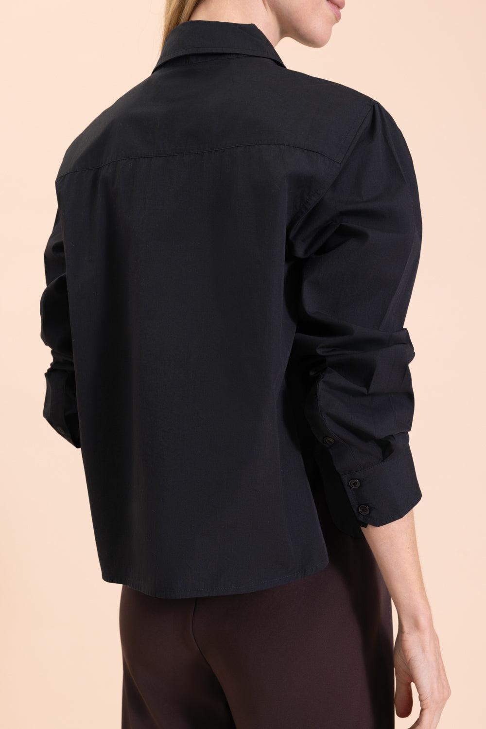 The Honor Shirt - Black-BLACK-XS-CLOTHINGTOPBLOUSE-MOTHER