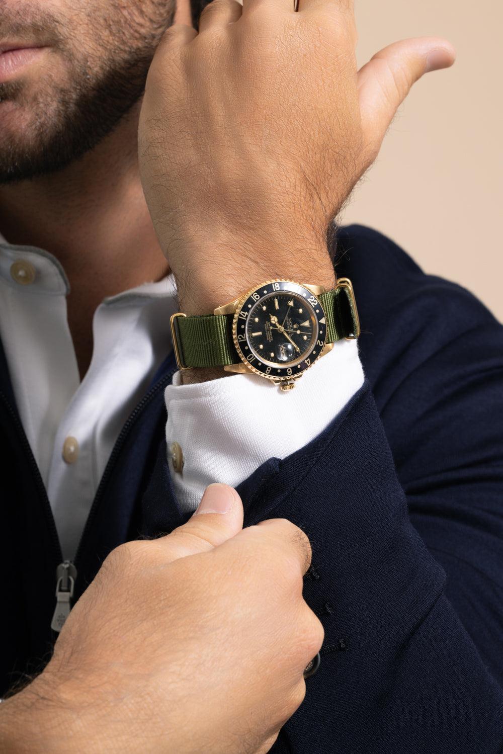 Rolex GMT-Master Watch-YELLOW GOLD-40MM-JEWELRYFINE JEWELWATCH-ROLEX
