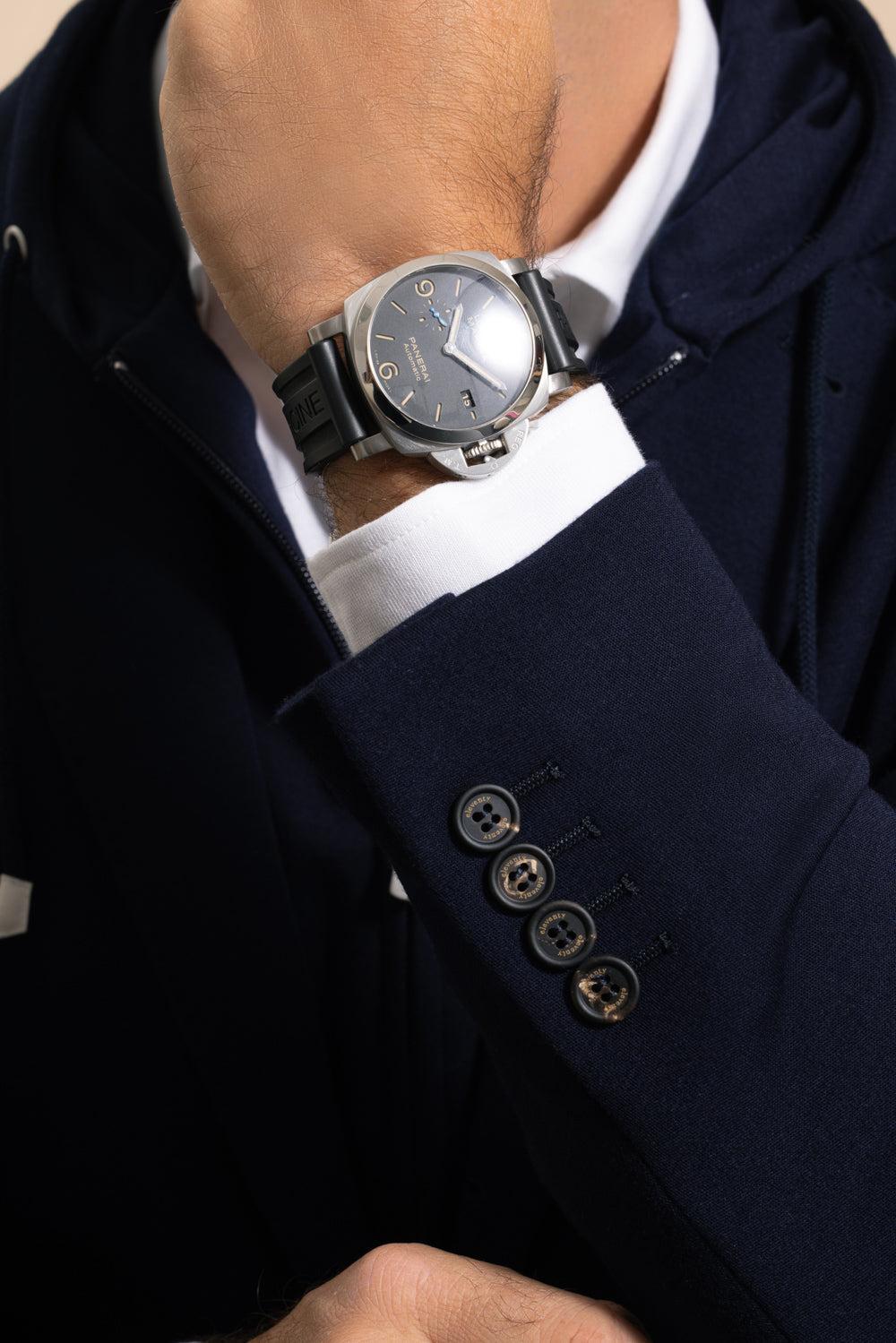 Panerai Luminor Marina Watch-SILVER-44MM-JEWELRYFINE JEWELWATCH-PANERAI