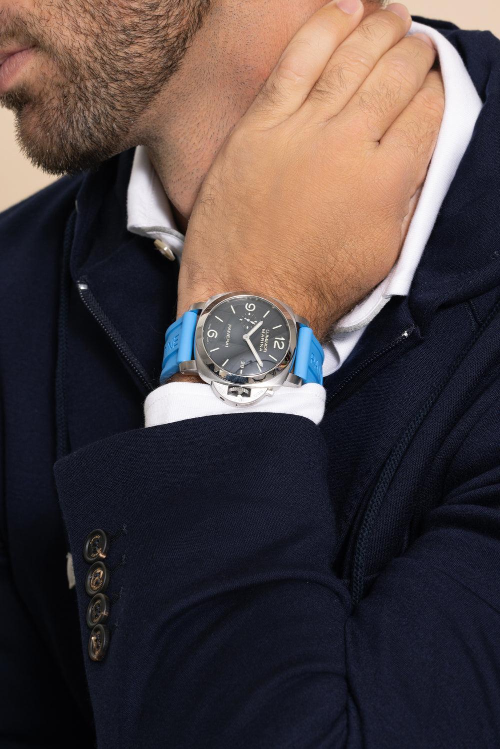 Panerai Luminor Marina Watch-SILVER-44MM-JEWELRYFINE JEWELWATCH-PANERAI