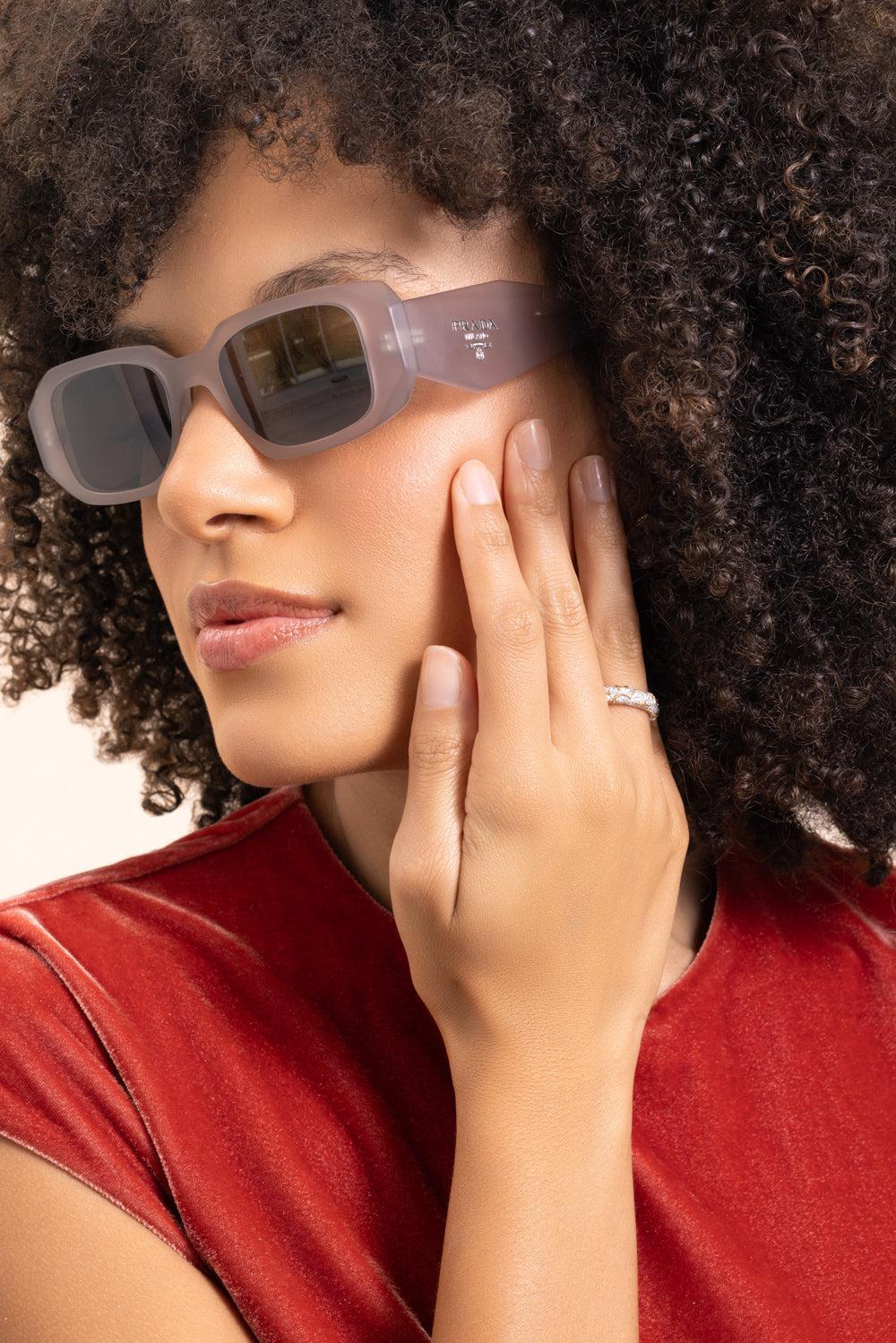 Modern Square Sunglasses-FRSTDTOR-ACCESSORIESUNGLASSES-PRADA