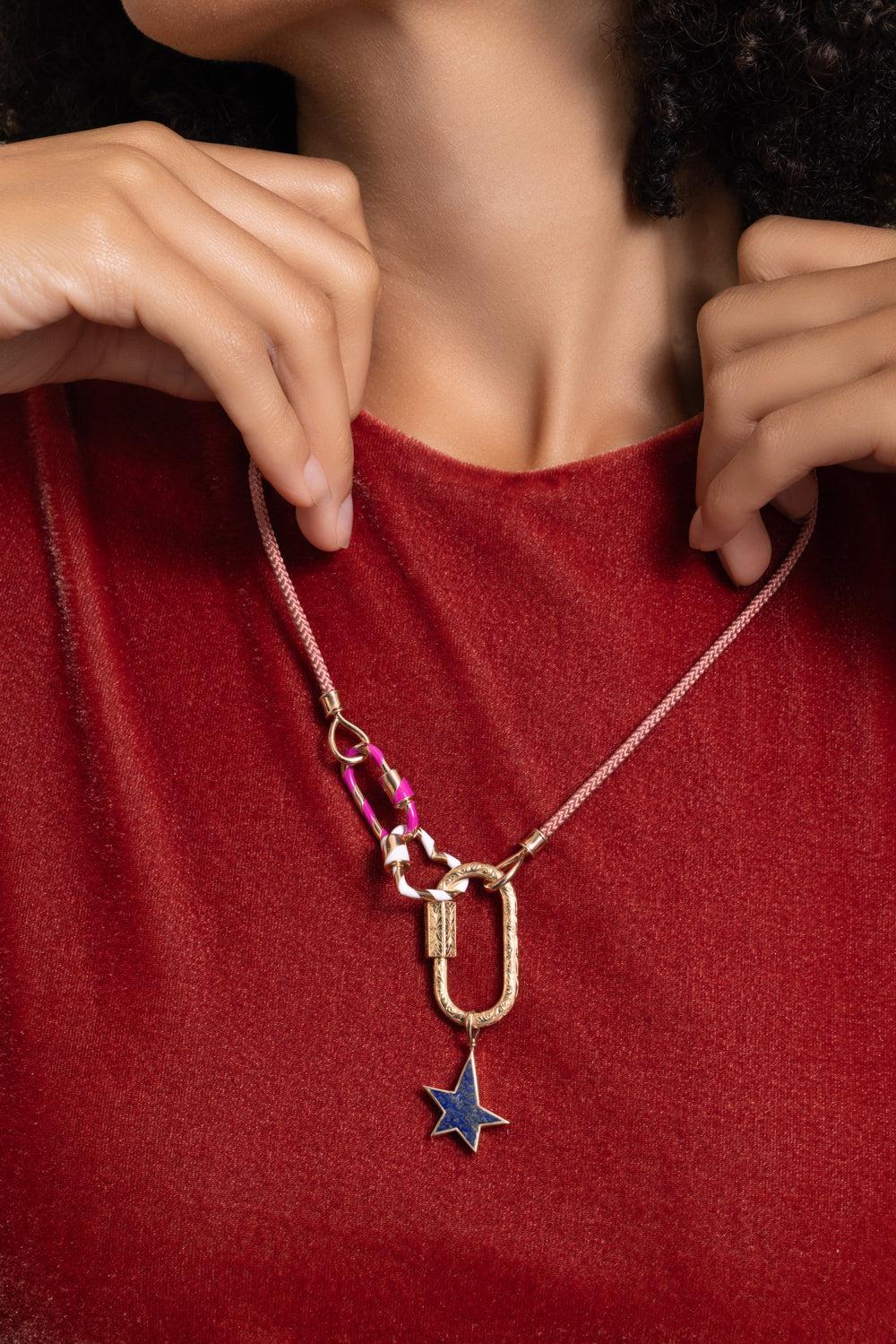 The String Project Necklace - Melba-ROSE GOLD-20-JEWELRYFINE JEWELNECKLACE O-MARLA AARON