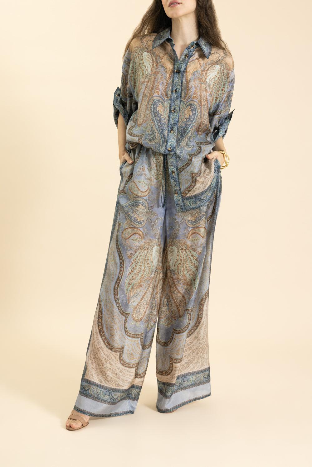 Wanderlust Relaxed Pant-BLUE-1-CLOTHINGPANTCASUAL-ZIMMERMANN