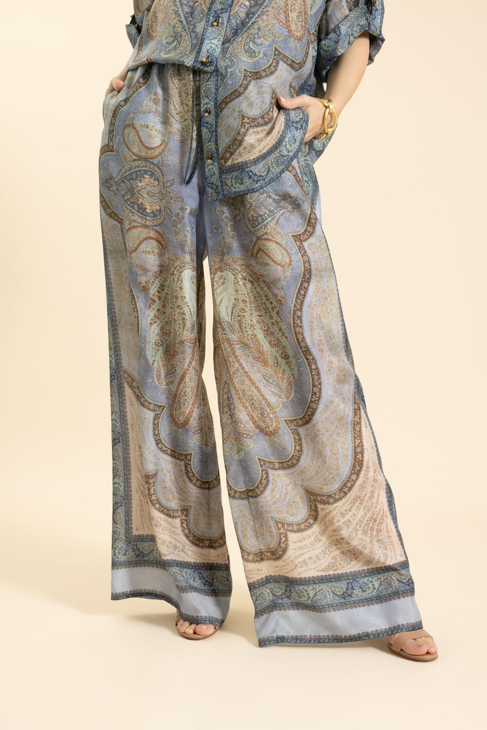 Wanderlust Relaxed Pant-BLUE-1-CLOTHINGPANTCASUAL-ZIMMERMANN