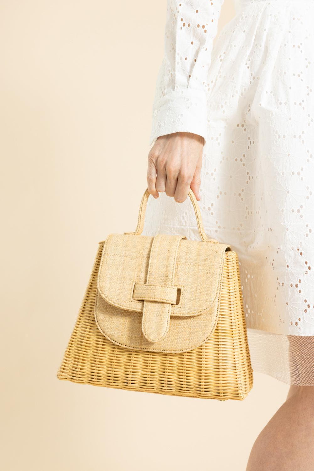 The Lady Bag-BROWN-HANDBAGTOP HANDLE-PAMELA MUNSON