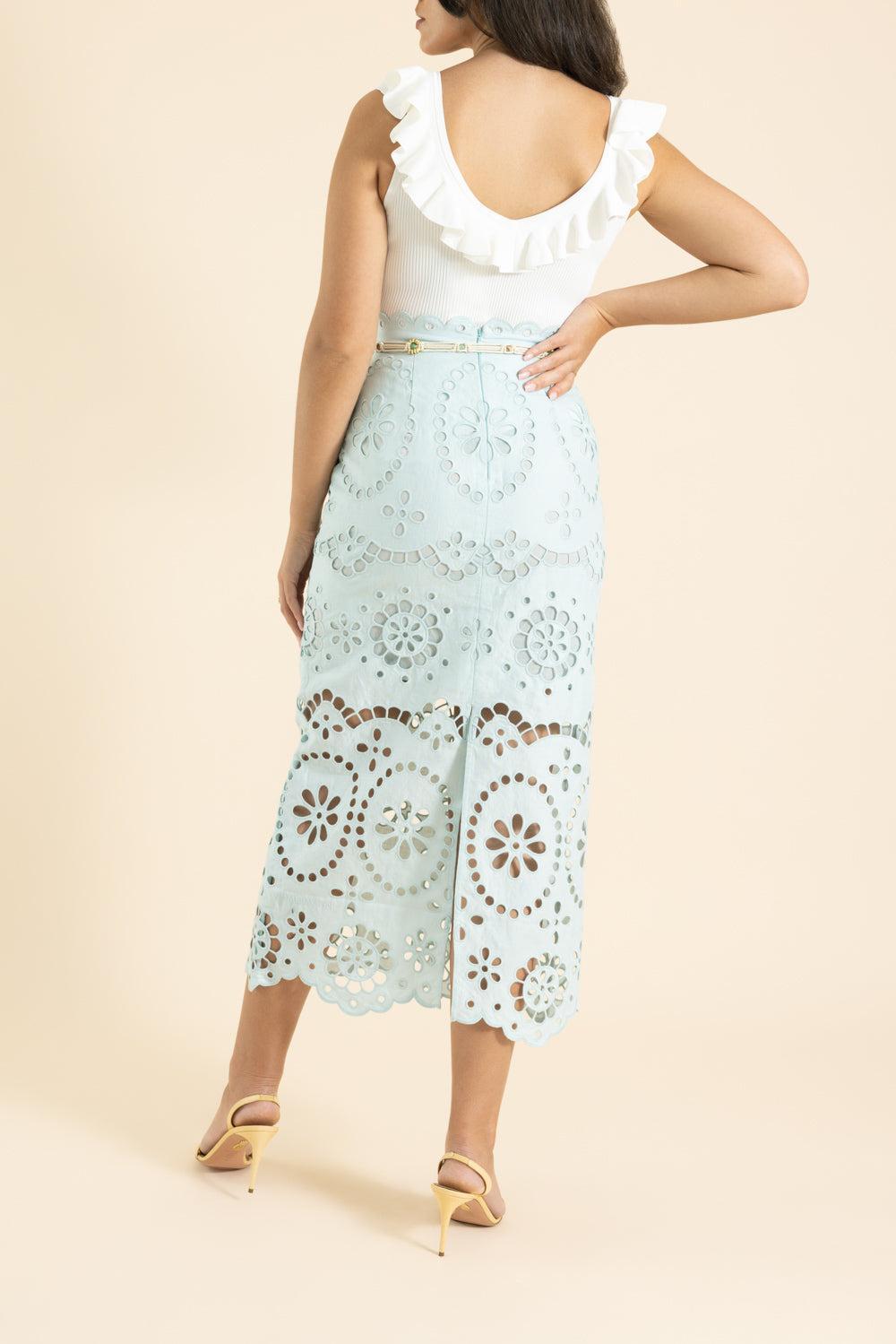 Awaken Frill Top-WHITE-0-CLOTHINGTOPTANK-ZIMMERMANN
