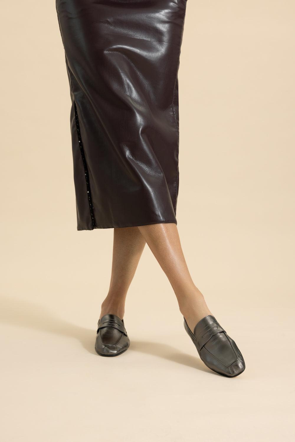 Essenziale Loafers - Anthracite-ANTHRACITE-36-SHOEFLAT SHOE-SOPHIQUE