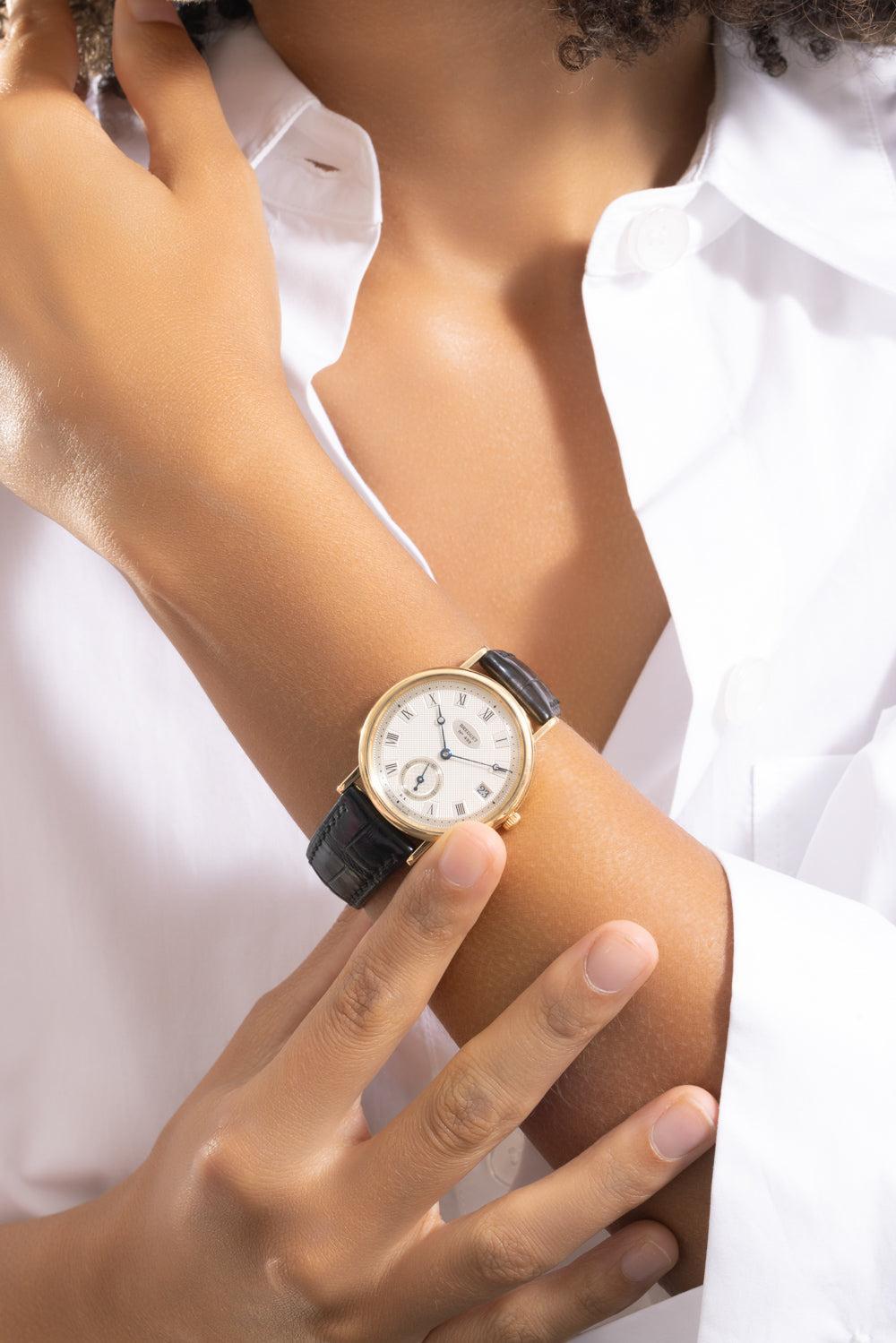 Classique Watch-YELLOW GOLD-34MM-JEWELRYFINE JEWELWATCH-BREGUET